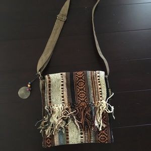 Boho cross body purse